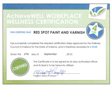 4 Star Wellness Certification